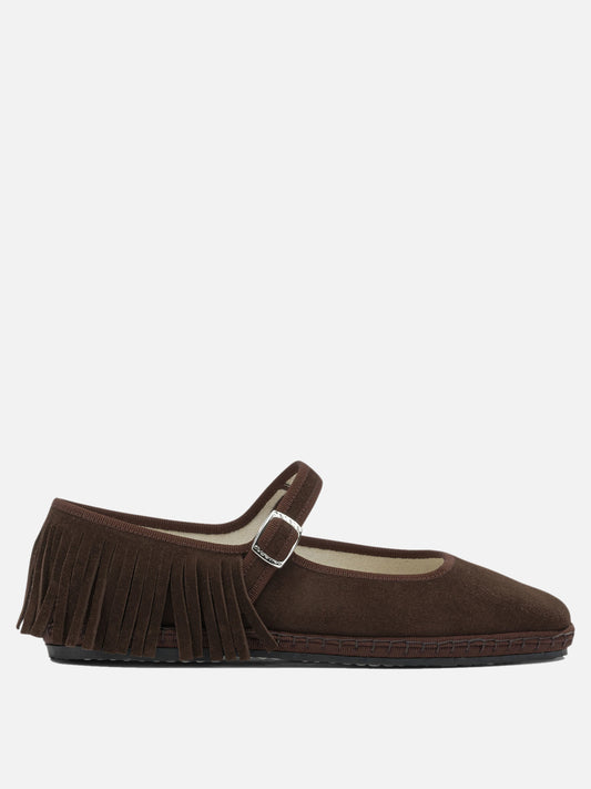 Mary Jane Friulane 100% leather - 100% rubber  Brown - Toujours Women | PLP | VIETTI Online Store 
