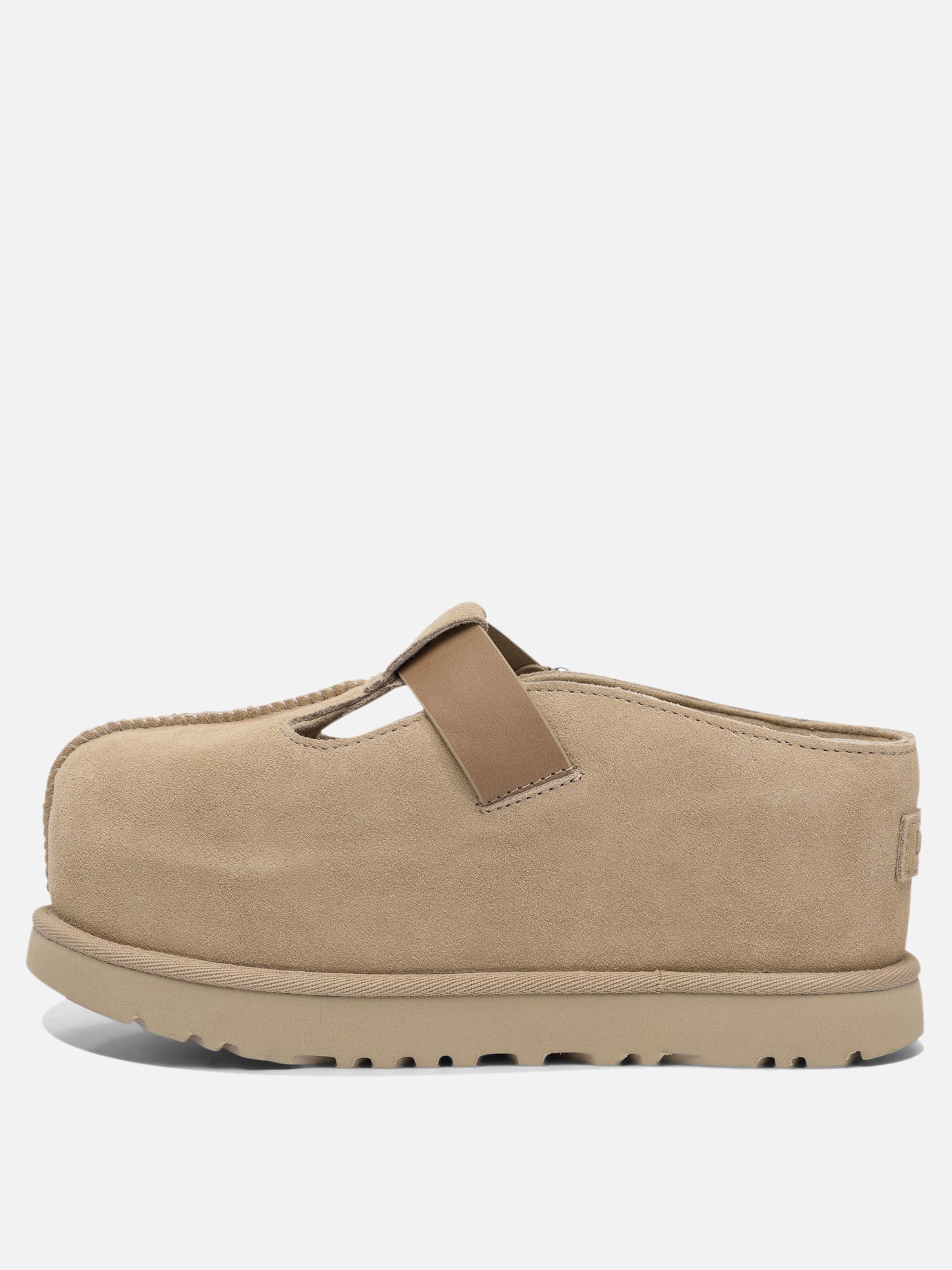 Flat sandals 100% suede - 100% rubber  Beige - Ugg Women | PDP | VIETTI Online Store | thumbnail_3