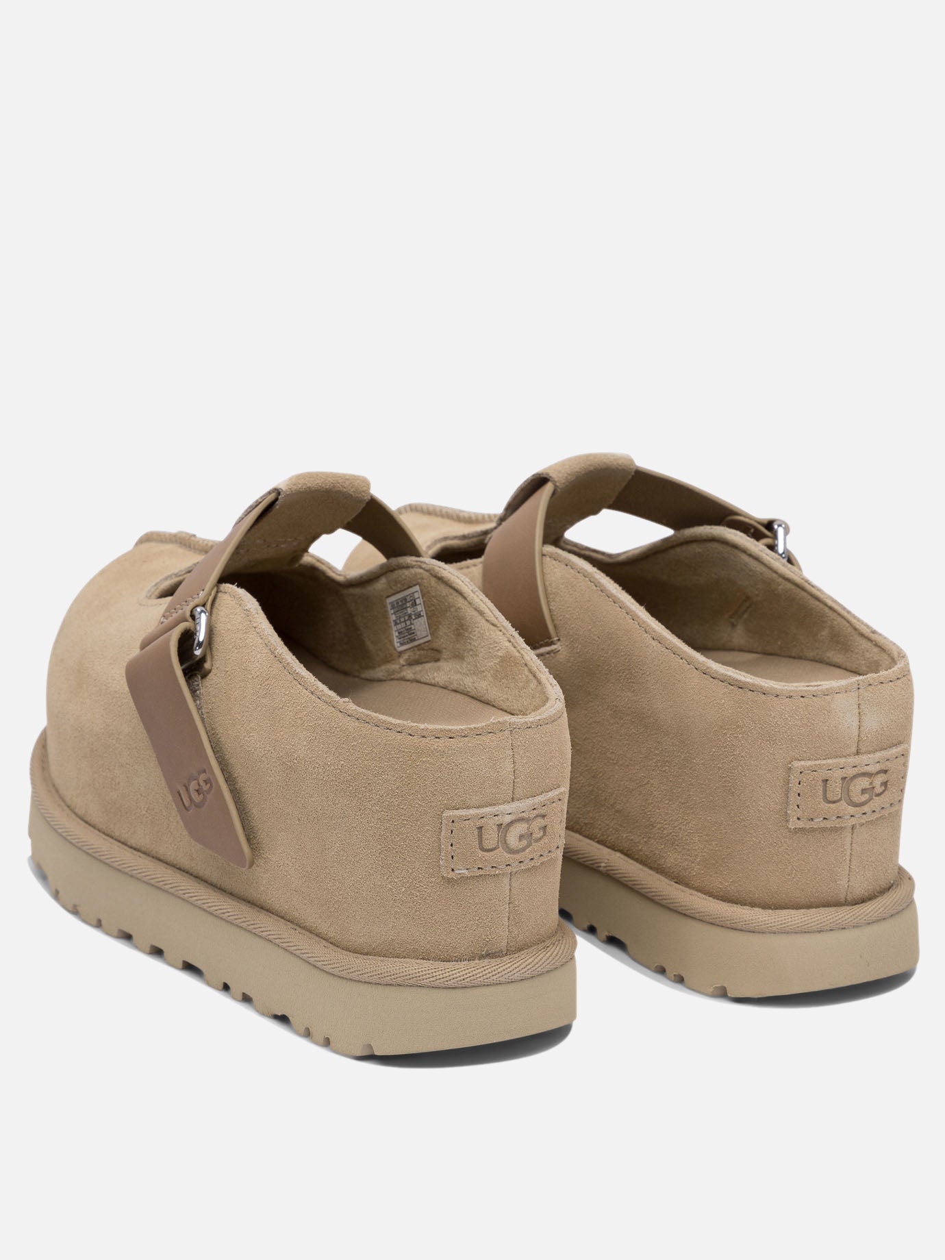 Flat sandals 100% suede - 100% rubber  Beige - Ugg Women | PDP | VIETTI Online Store | Zoom-Modal_4
