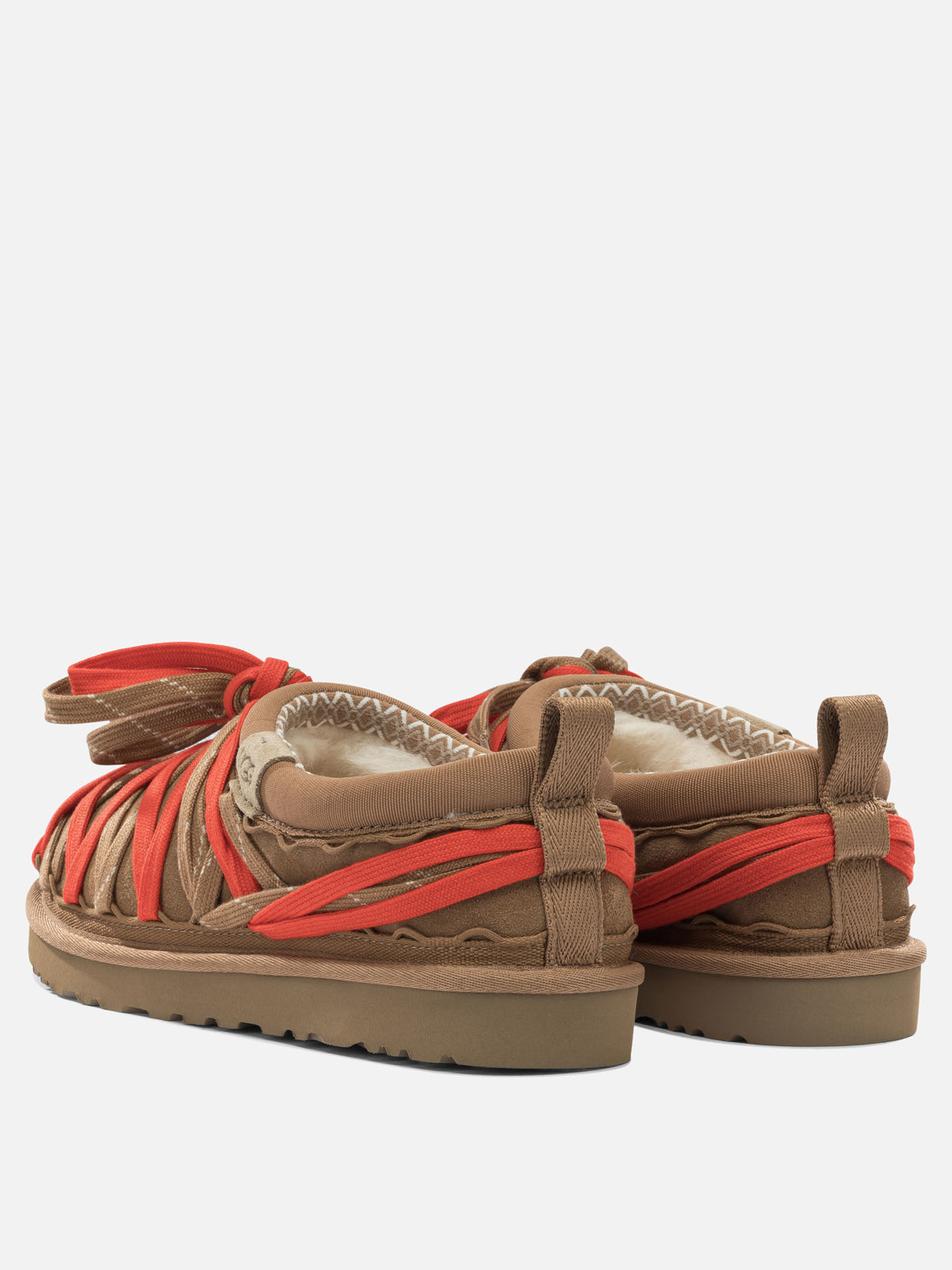 Ugg "Tasman Lace" slippers Brown - VIETTI