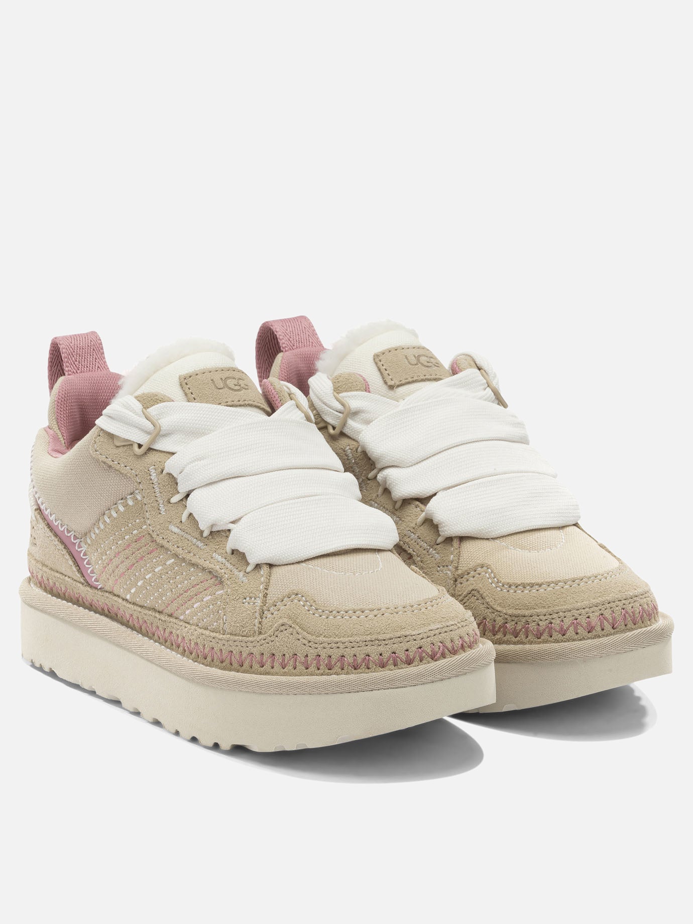 Low top sneakers 100% suede - 100% rubber  Beige - Ugg Women | PDP | VIETTI Online Store | thumbnail_2