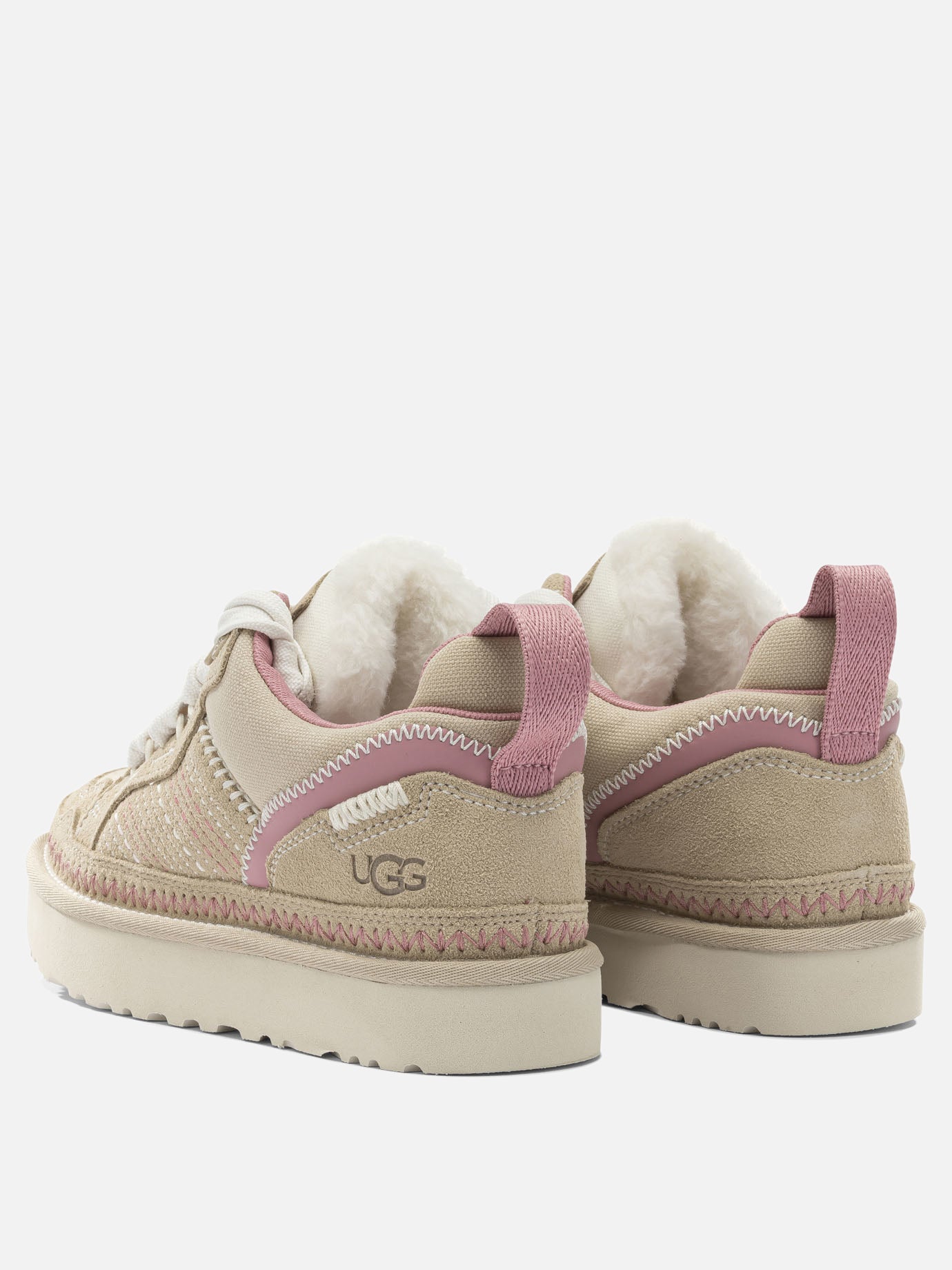 Low top sneakers 100% suede - 100% rubber  Beige - Ugg Women | PDP | VIETTI Online Store | thumbnail_4