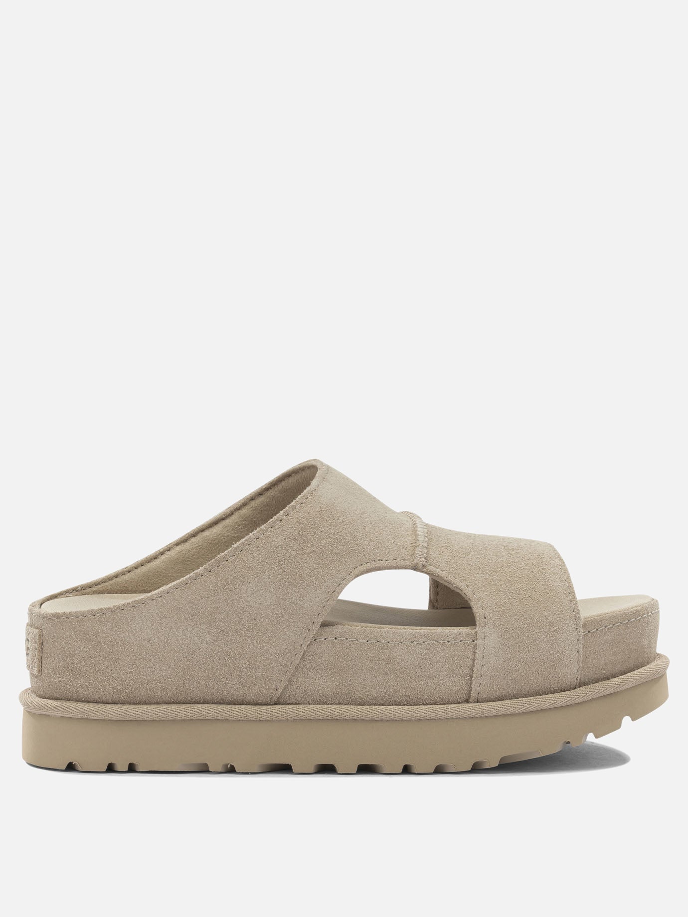 Slides 100% suede leather - 100% rubber  Beige - Ugg Women | PDP | VIETTI Online Store | Zoom-Modal
