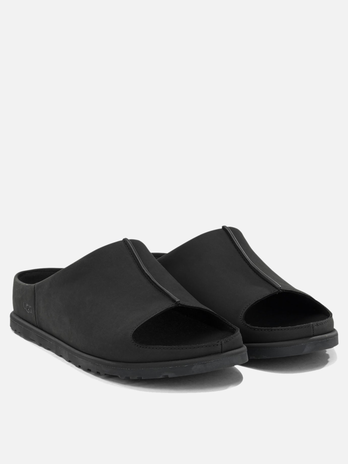 Slides 100% leather - 100% rubber  Black - Ugg Men | PDP | VIETTI Online Store | Zoom-Modal_2
