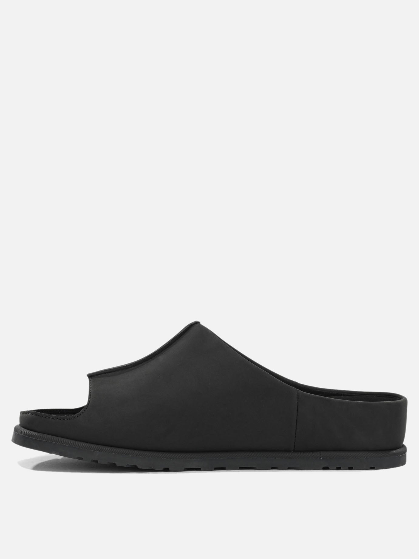 Slides 100% leather - 100% rubber  Black - Ugg Men | PDP | VIETTI Online Store | thumbnail_3