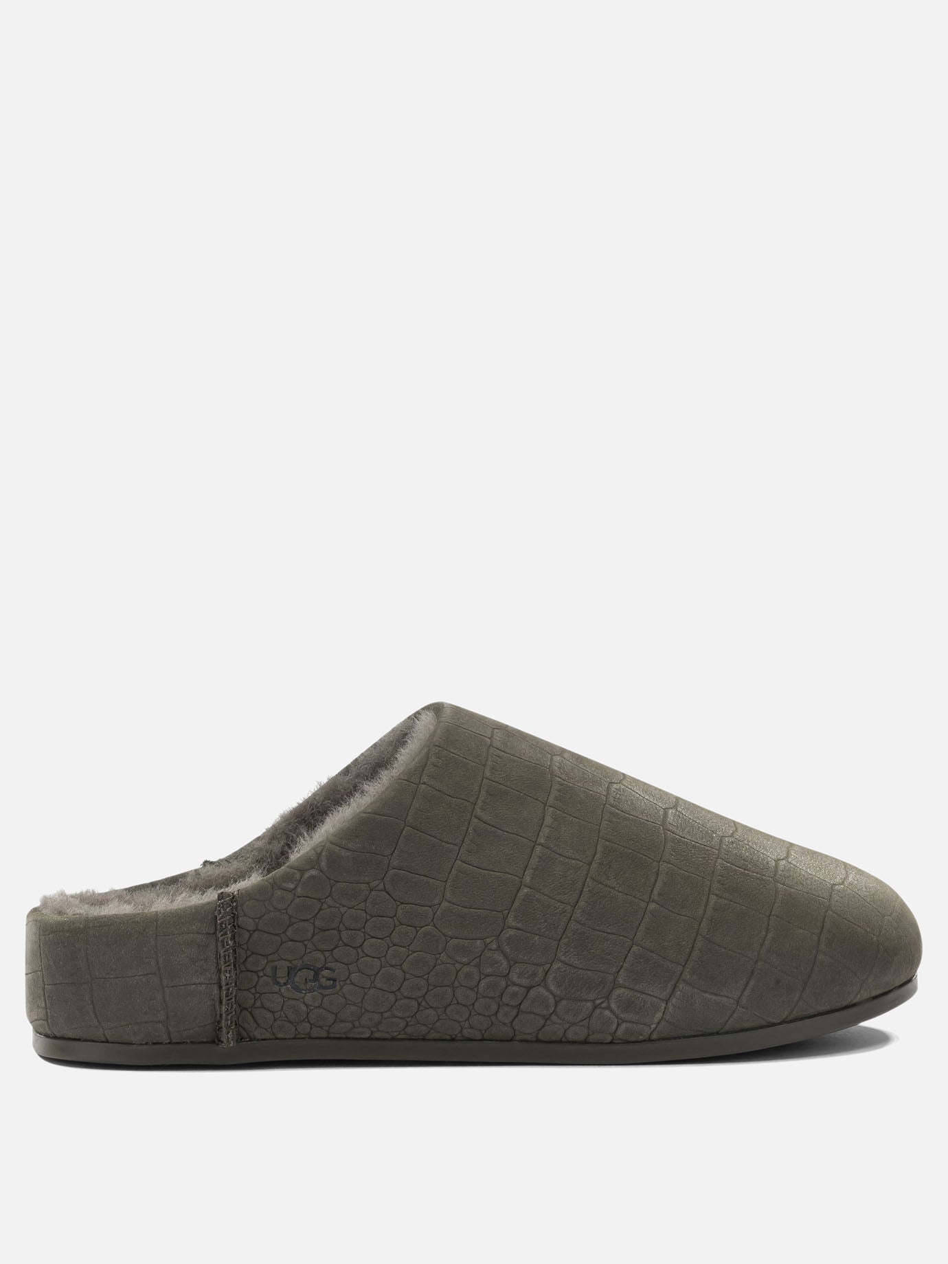 Slippers 100% leather - 100% rubber  Brown - Ugg Women | PDP | VIETTI Online Store | thumbnail