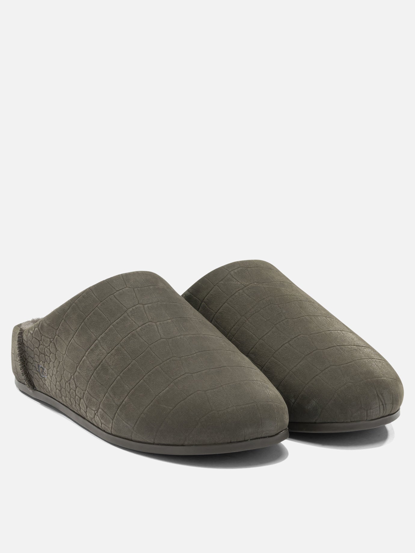 Slippers 100% leather - 100% rubber  Brown - Ugg Women | PDP | VIETTI Online Store | Zoom-Modal_2
