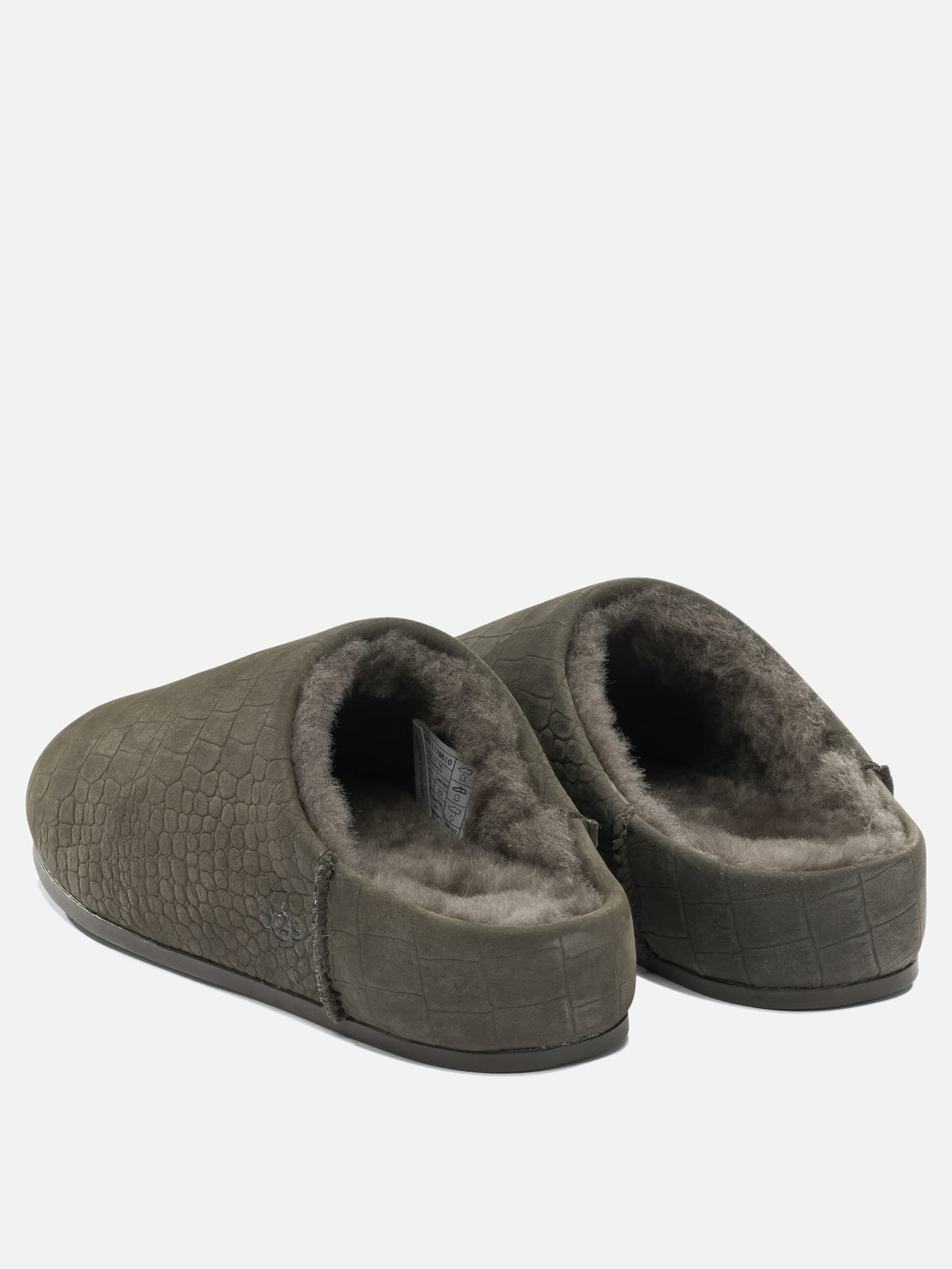 Ugg "Elea Embossed" slippers Brown - VIETTI