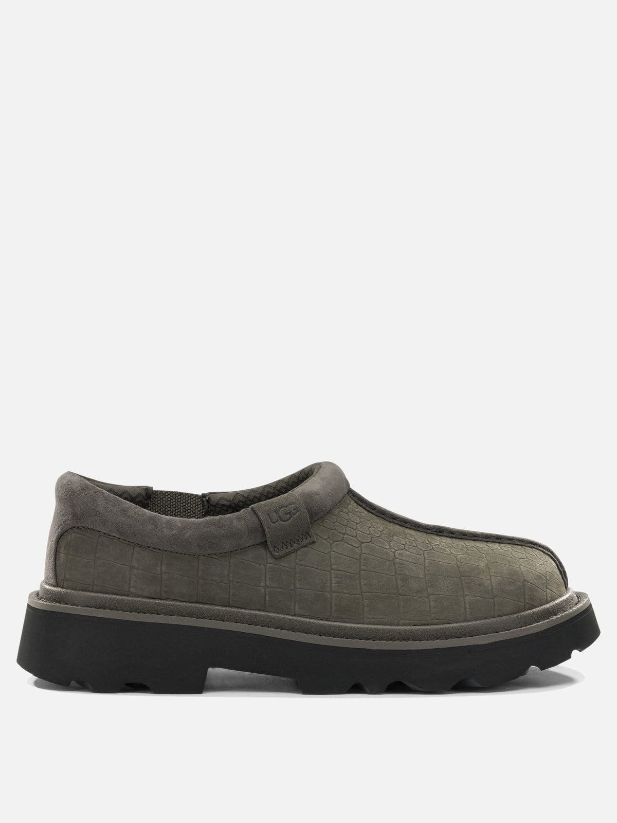 Ugg "Tasman Lug Embossed" slippers Grey