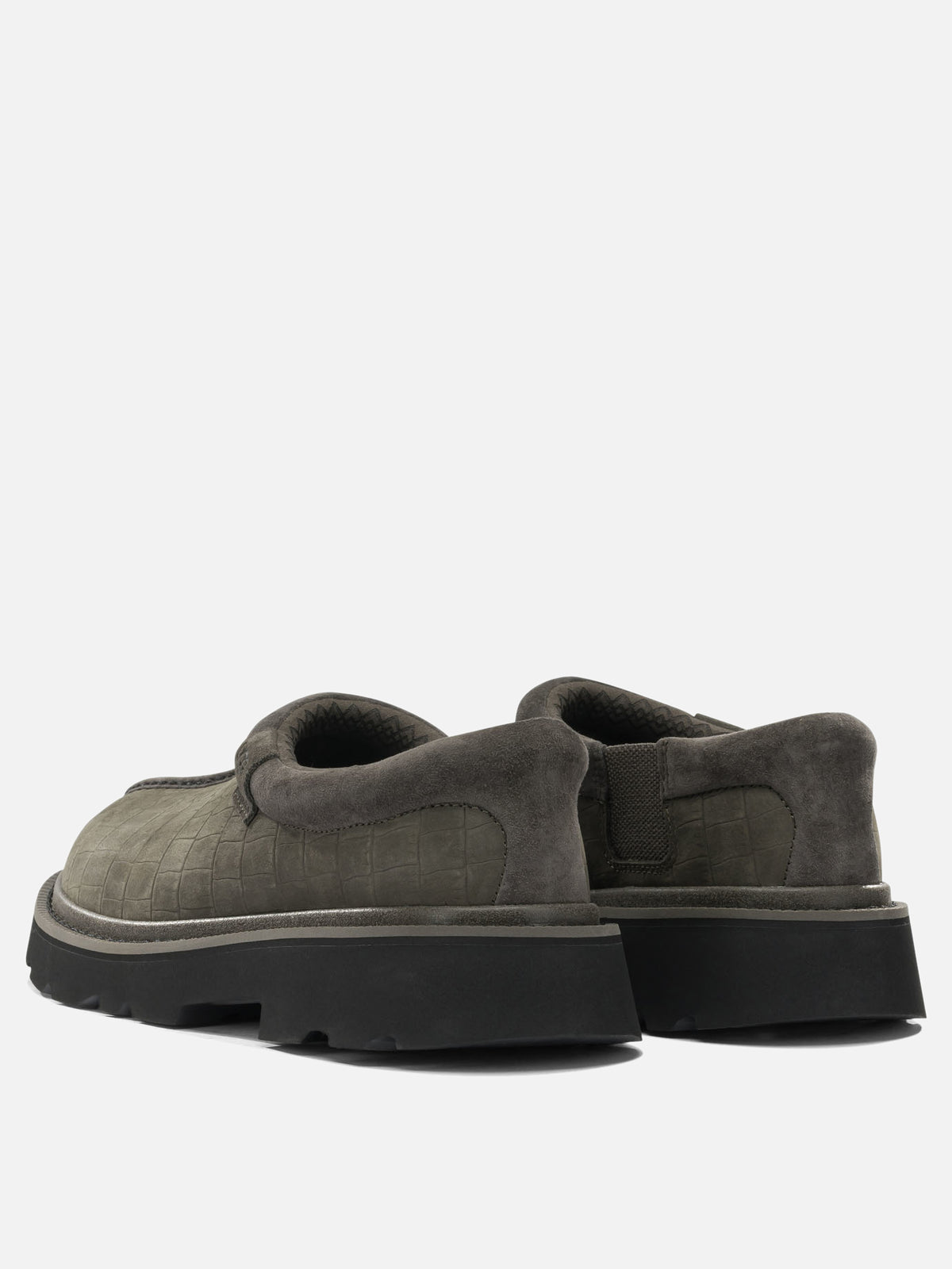 Ugg "Tasman Lug Embossed" slippers Grey - VIETTI
