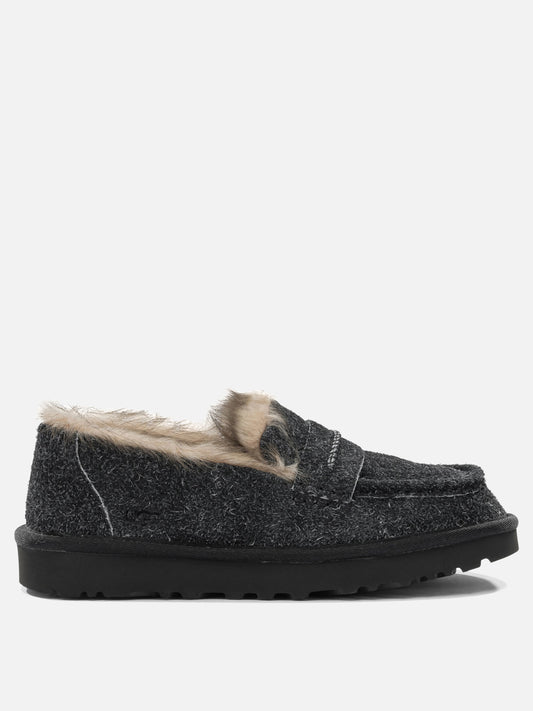 Loafers 100% suede - 100% rubber  Black - Ugg Women | PLP | VIETTI Online Store 
