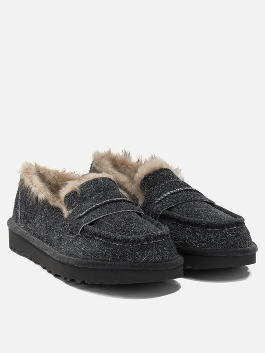 Loafers 100% suede - 100% rubber  Black - Ugg Women | PLP | VIETTI Online Store | 2
