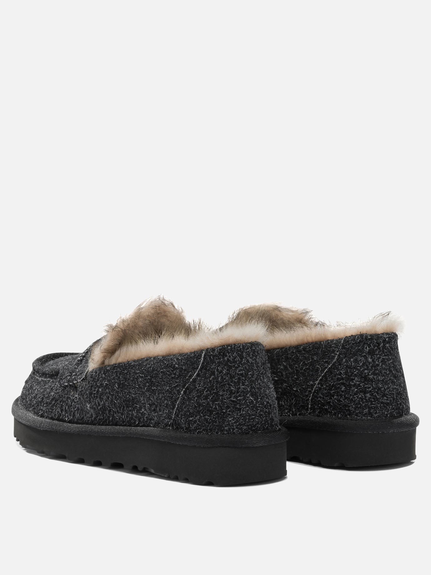 Loafers 100% suede - 100% rubber  Black - Ugg Women | PDP | VIETTI Online Store | thumbnail_4