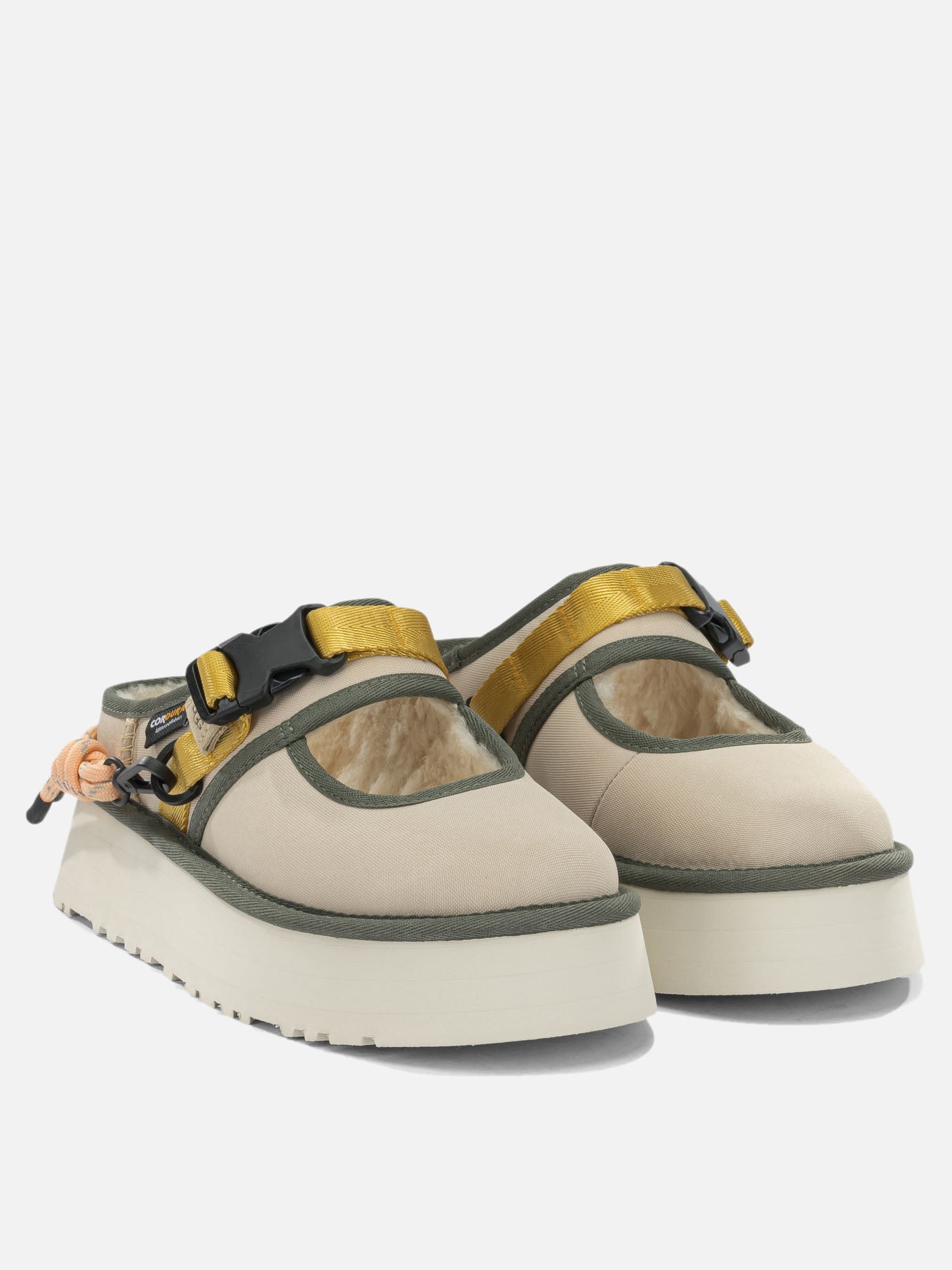 Mary Jane ballet flats 100% recycled polyester - 100% ethylene vinil acetate  Beige - Ugg Women | PDP | VIETTI Online Store | thumbnail_2