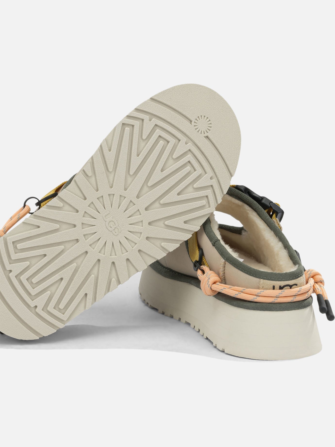 Mary Jane ballet flats 100% recycled polyester - 100% ethylene vinil acetate  Beige - Ugg Women | PDP | VIETTI Online Store | Zoom-Modal_5
