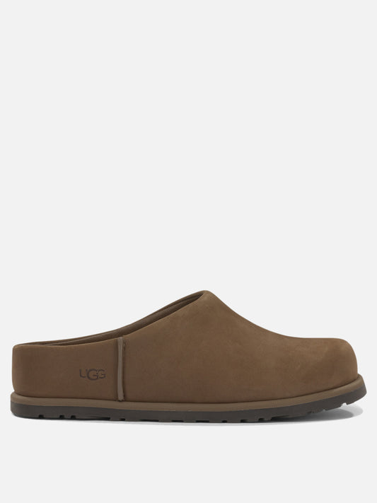 Flat sandals 100% nubuck - 100% rubber  Brown - Ugg Women | PDP | VIETTI Online Store 
