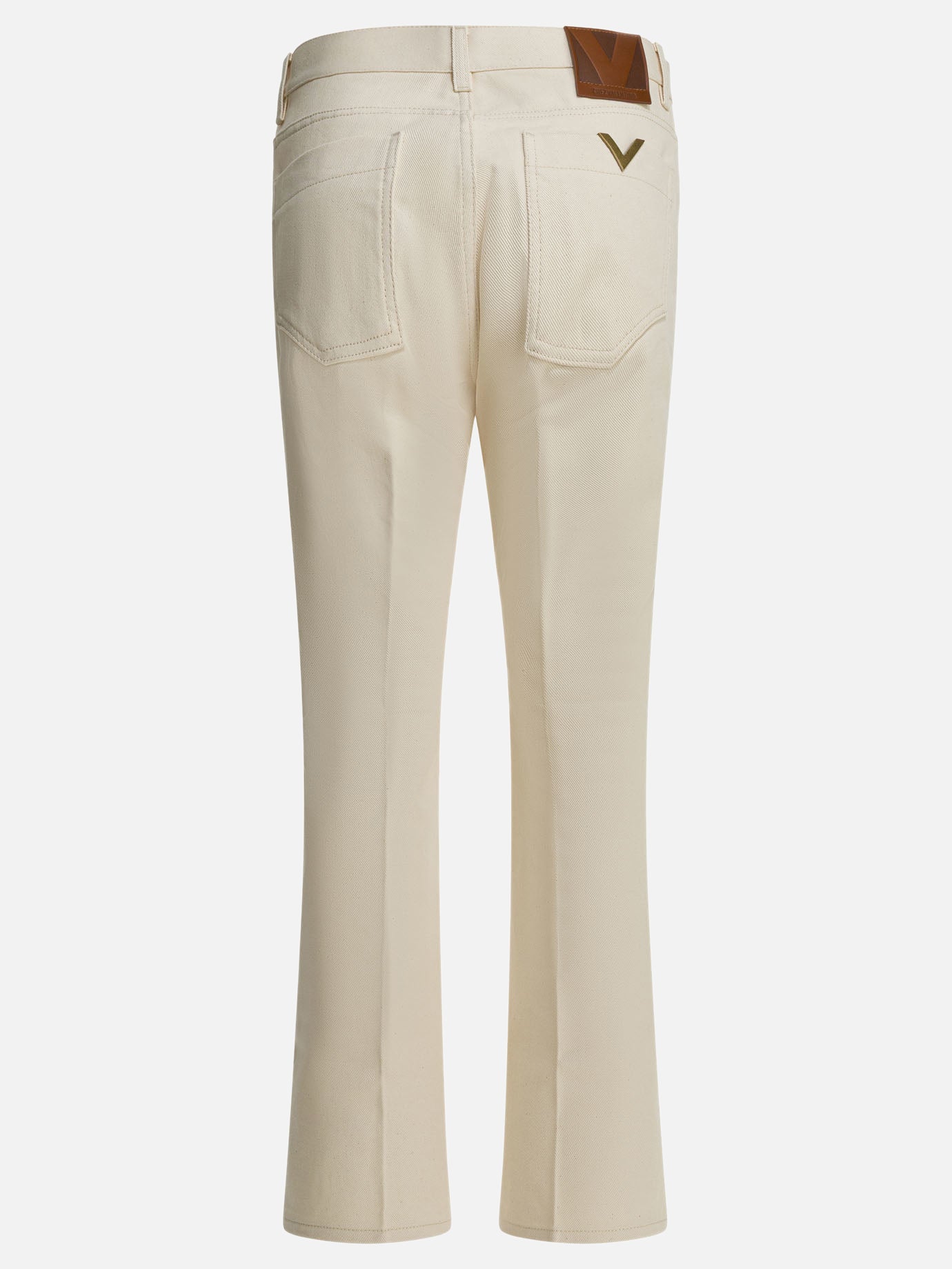 Flared jeans Solid colour  White - Valentino Women | PDP | VIETTI Online Store | thumbnail_2