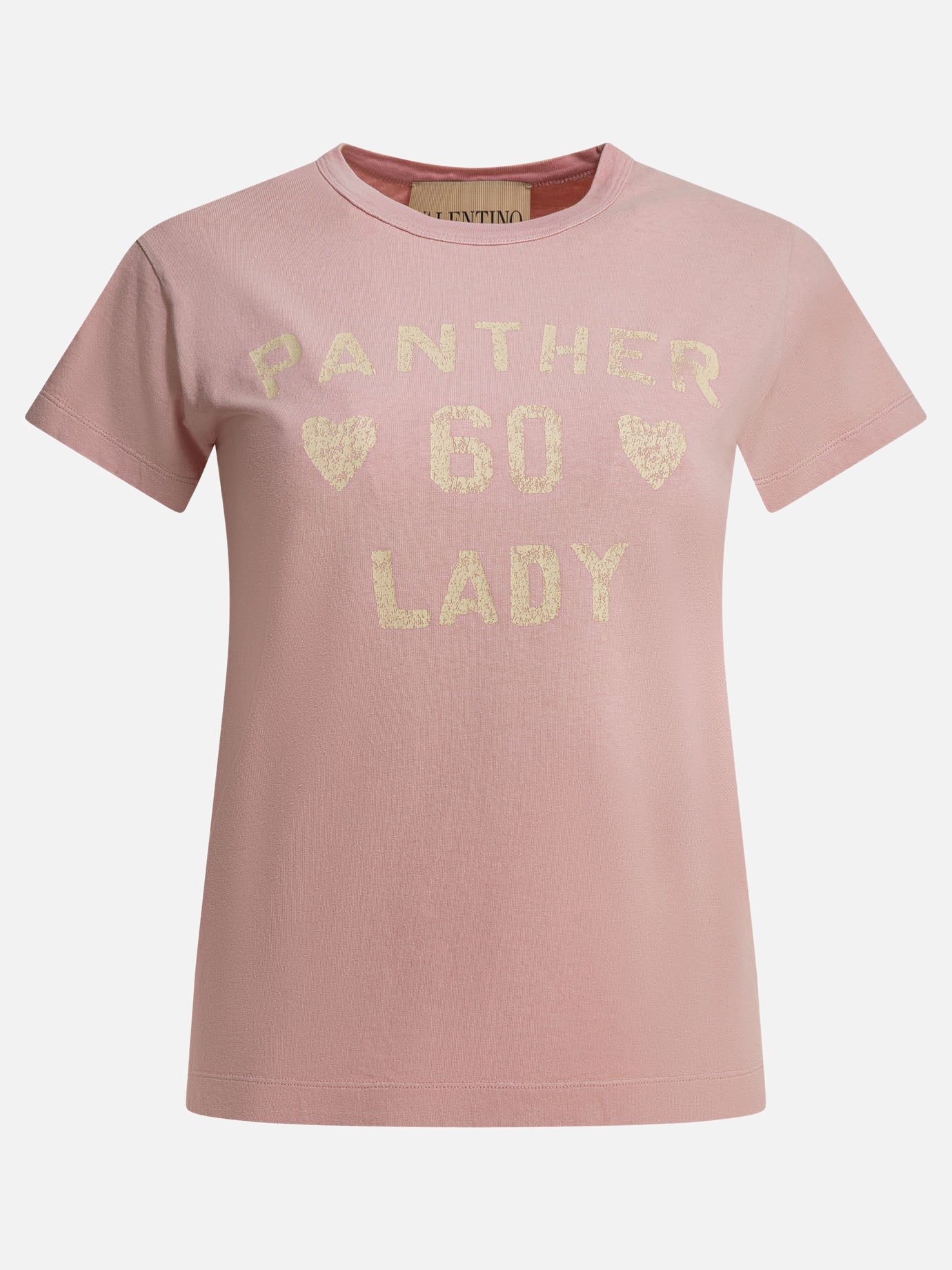 Crewneck t-shirts Graphics  Pink - Valentino Women | PDP | VIETTI Online Store | Zoom-Modal
