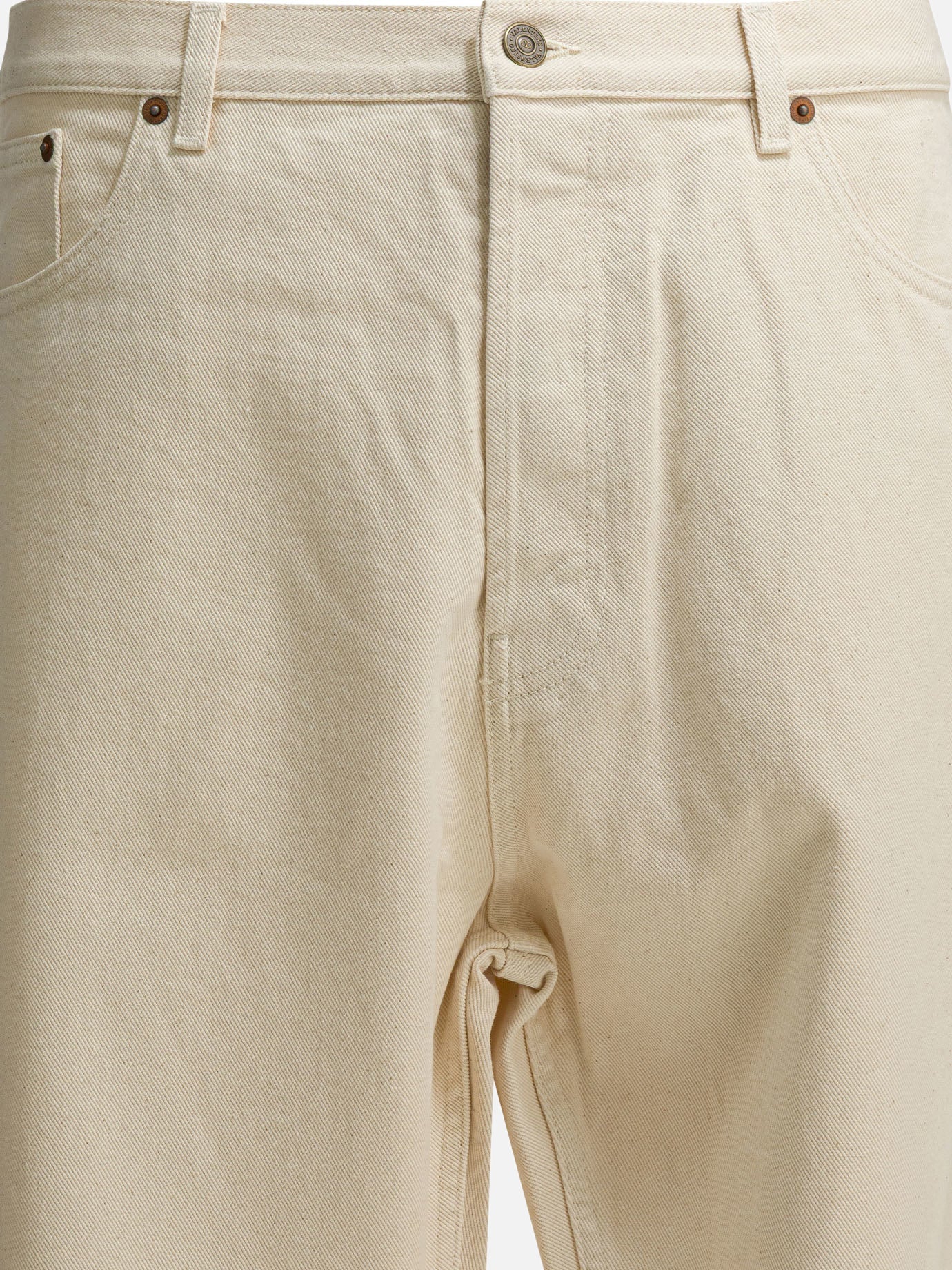 Straight-leg jeans Solid colour  White - Valentino Men | PDP | VIETTI Online Store | Zoom-Modal_5
