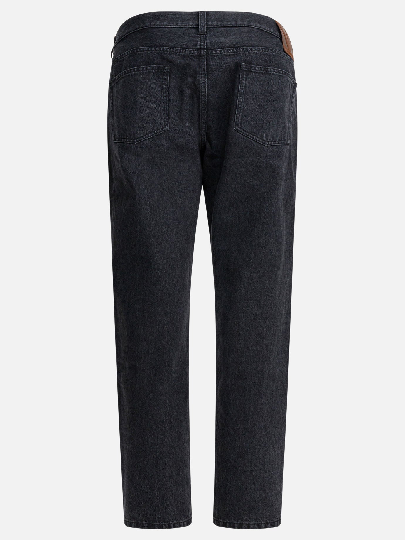Straight-leg jeans Solid colour  Black - Valentino Men | PDP | VIETTI Online Store | Zoom-Modal_2
