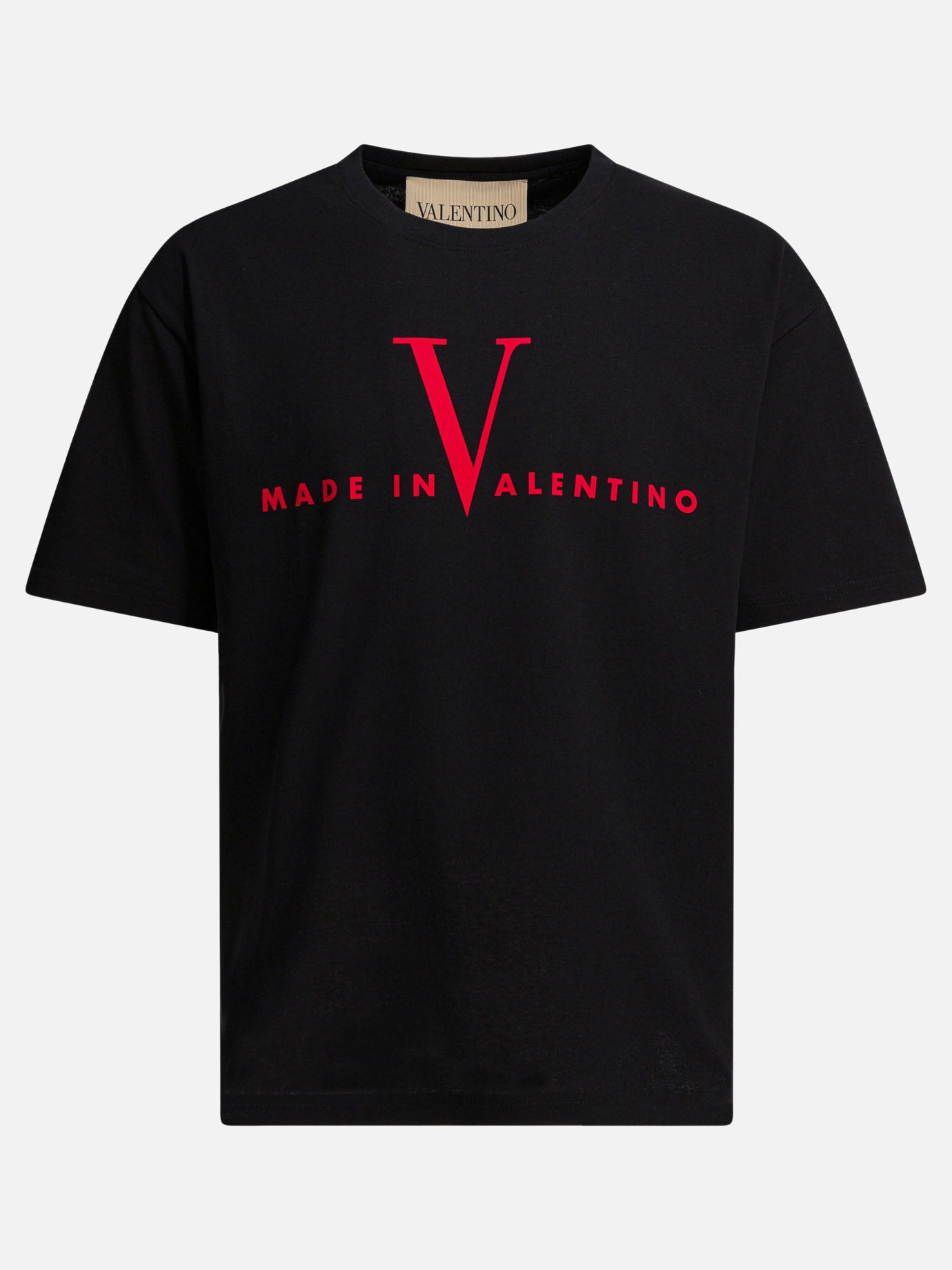 T-shirt girocollo Graphics  Nero - Valentino Uomo | PDP | VIETTI Online Store | Zoom-Modal
