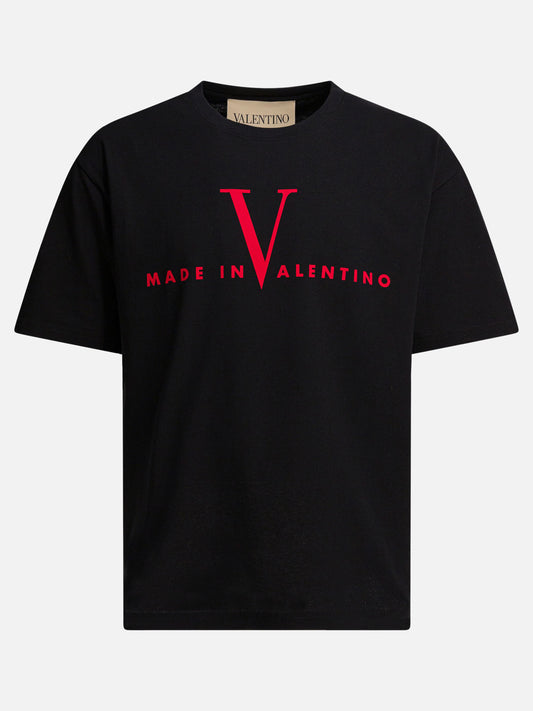 T-shirt girocollo Graphics  Nero - Valentino Uomo | PLP | VIETTI Online Store 
