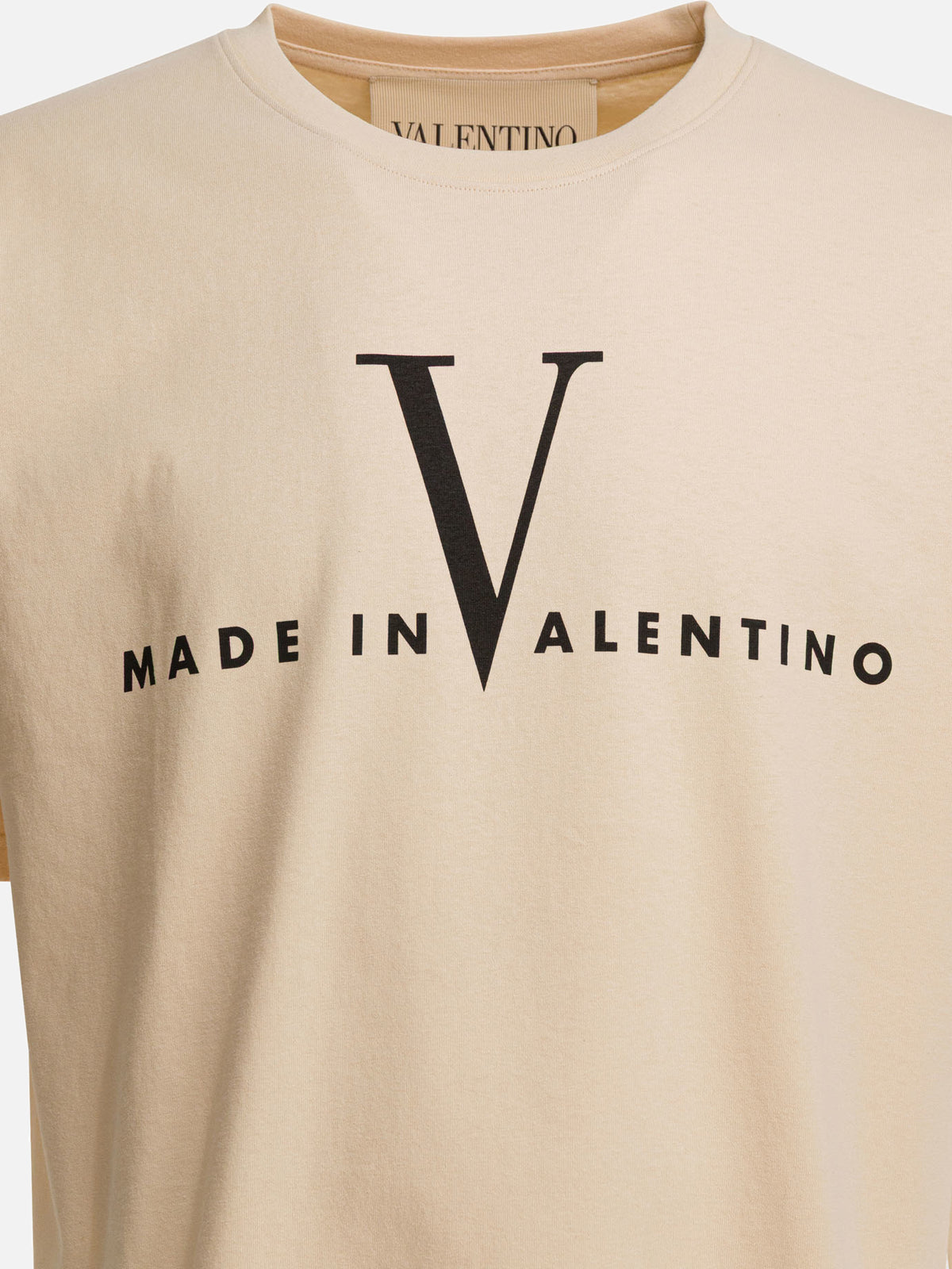 Valentino "Made in Valentino" T-shirt Yellow - VIETTI