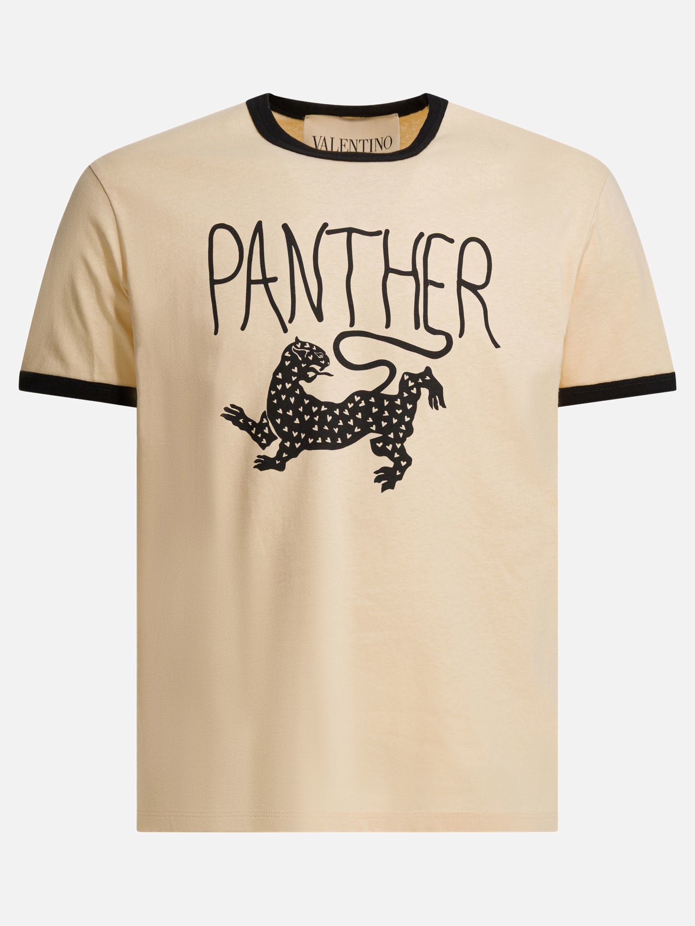 T-shirt girocollo Graphics  Beige - Valentino Uomo | PDP | VIETTI Online Store | thumbnail