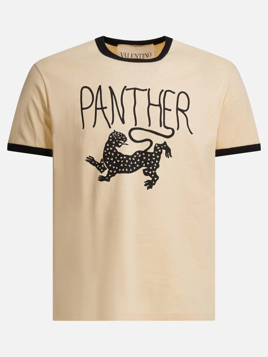 T-shirt girocollo Graphics  Beige - Valentino Uomo | PLP | VIETTI Online Store 
