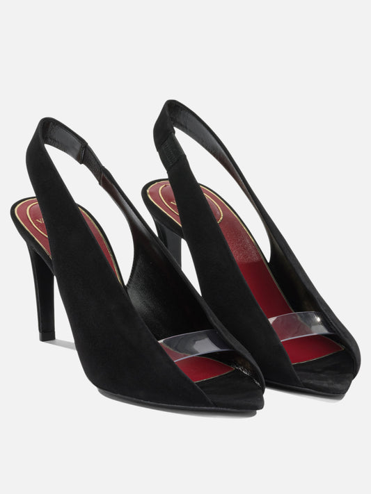 Pumps 100% kid leather - 100% goat leather  Black - Valentino Garavani Women | VIETTI Online Store | 2
