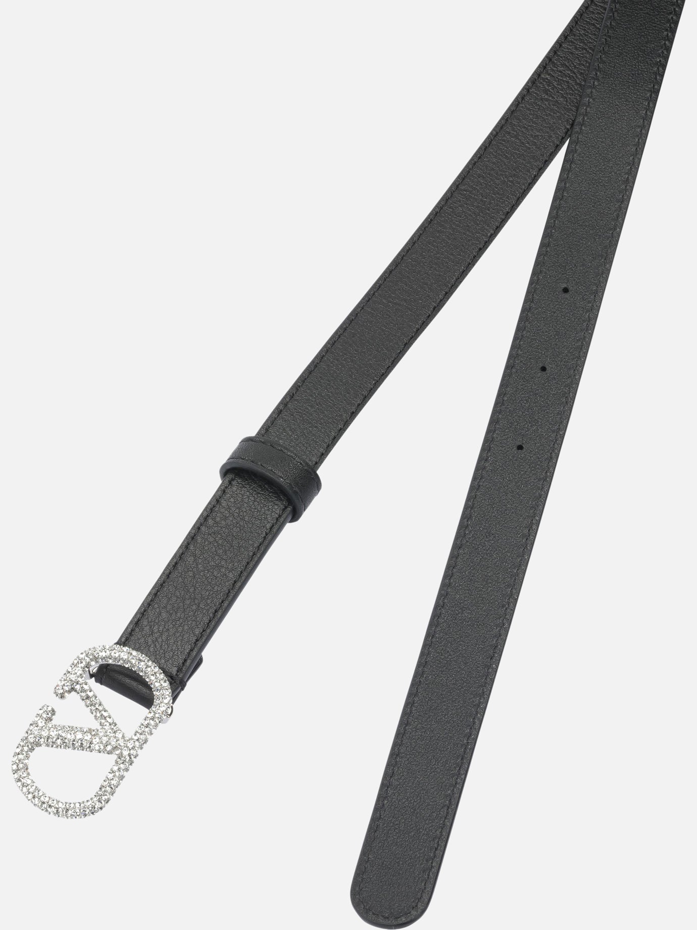 Leather belts 100% calf leather  Black - Valentino Garavani Women | PDP | VIETTI Online Store | Zoom-Modal_2
