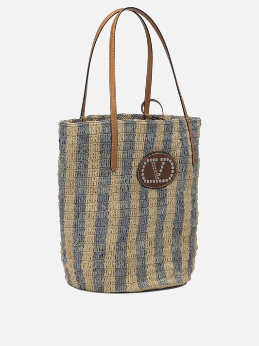 Medium bags 100% straw  Beige - Valentino Garavani Women | PLP | VIETTI Online Store | 2
