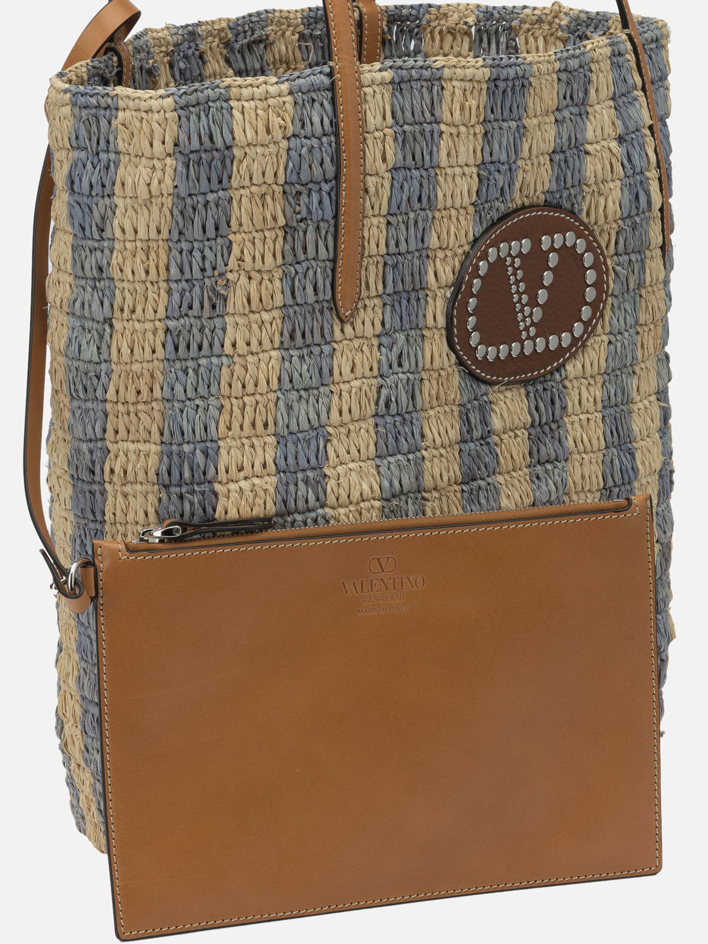 Medium bags 100% straw  Beige - Valentino Garavani Women | PDP | VIETTI Online Store | thumbnail_4