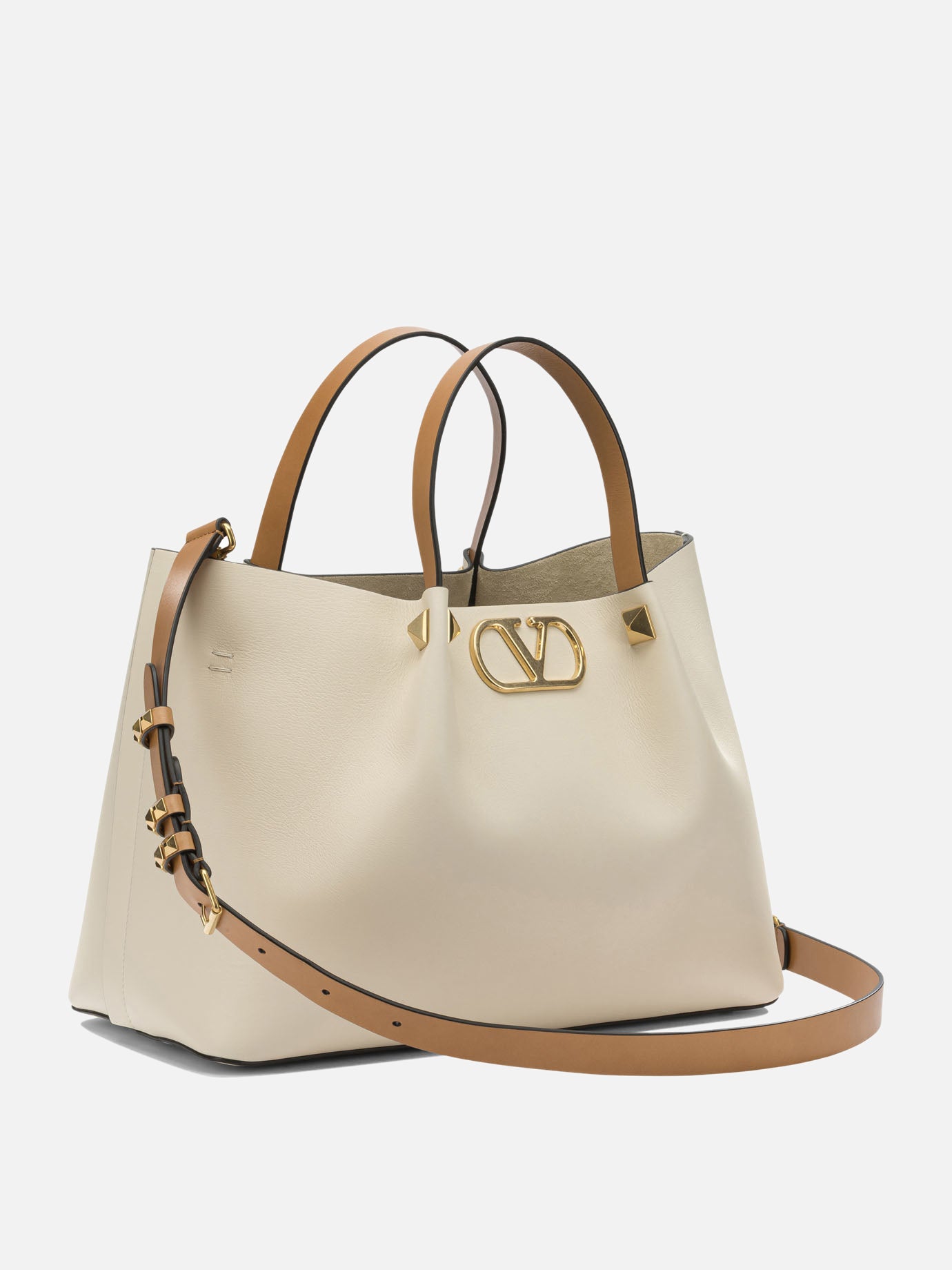 Valentino Garavani Signature V-Logo handbag White - Women | VIETTI