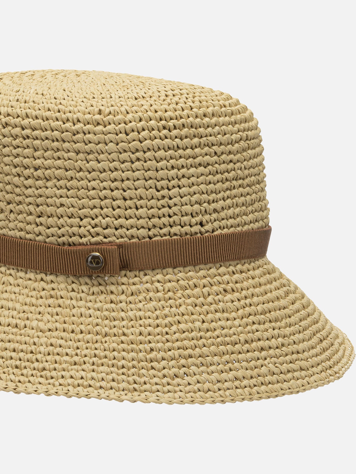 Cappelli bucket 100% viscose  Beige - Valentino Garavani Donna | PDP | VIETTI Online Store | Zoom-Modal_4
