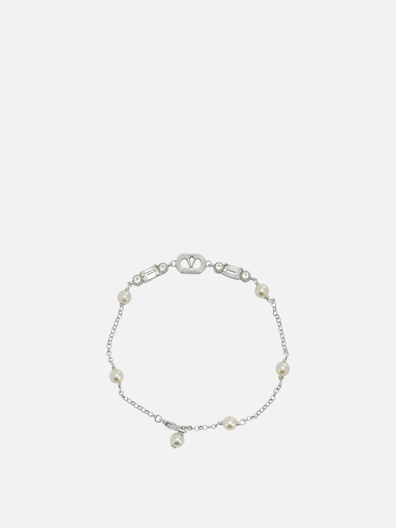 Bracelets & Anklets 100% crystal  Silver - Valentino Garavani Women | PDP | VIETTI Online Store | Zoom-Modal
