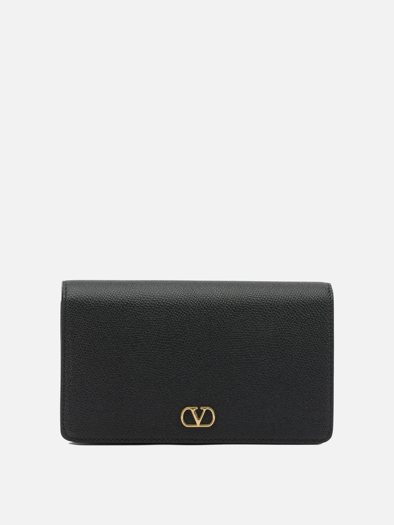 Pouch 100% calf leather  Black - Valentino Garavani Women | PDP | VIETTI Online Store | Zoom-Modal
