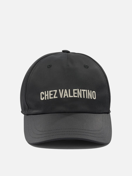 Valentino Garavani Baseball cap with logo 8Y2HDA41UND Black - Men