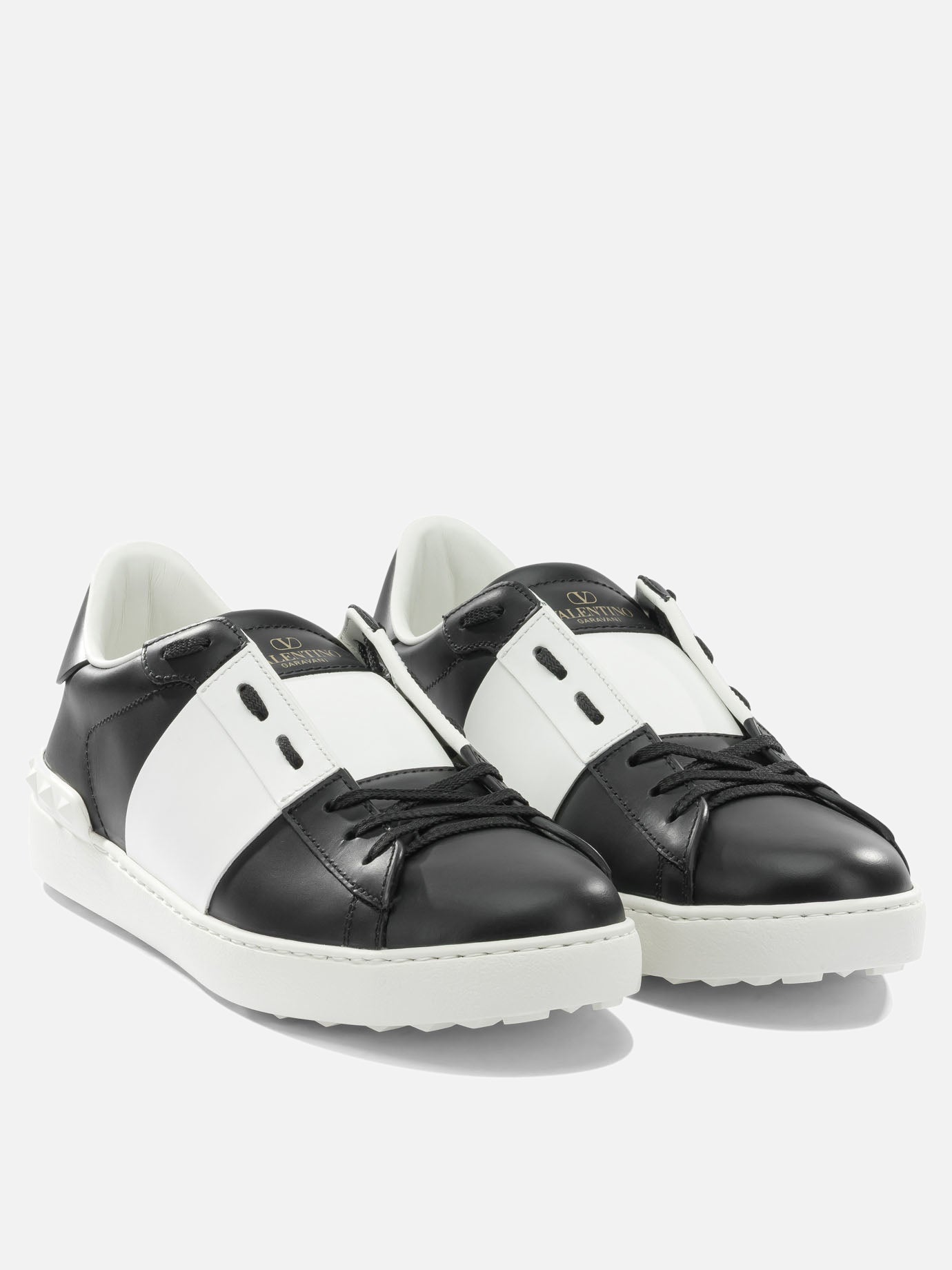 Sneaker basse 100% calf leather - 100% cowhide  Nero - Valentino Garavani Uomo | PDP | VIETTI Online Store | Zoom-Modal_2
