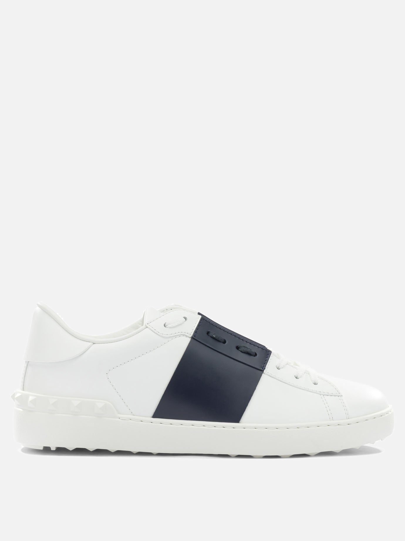 Sneaker basse 100% calf leather - 100% cowhide  Bianco - Valentino Garavani Uomo | PDP | VIETTI Online Store | Zoom-Modal
