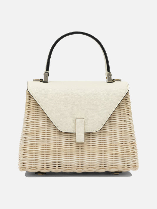 Borse piccole 80% rattan 20% calf leather  Beige - Valextra Donna | PLP | VIETTI Online Store 
