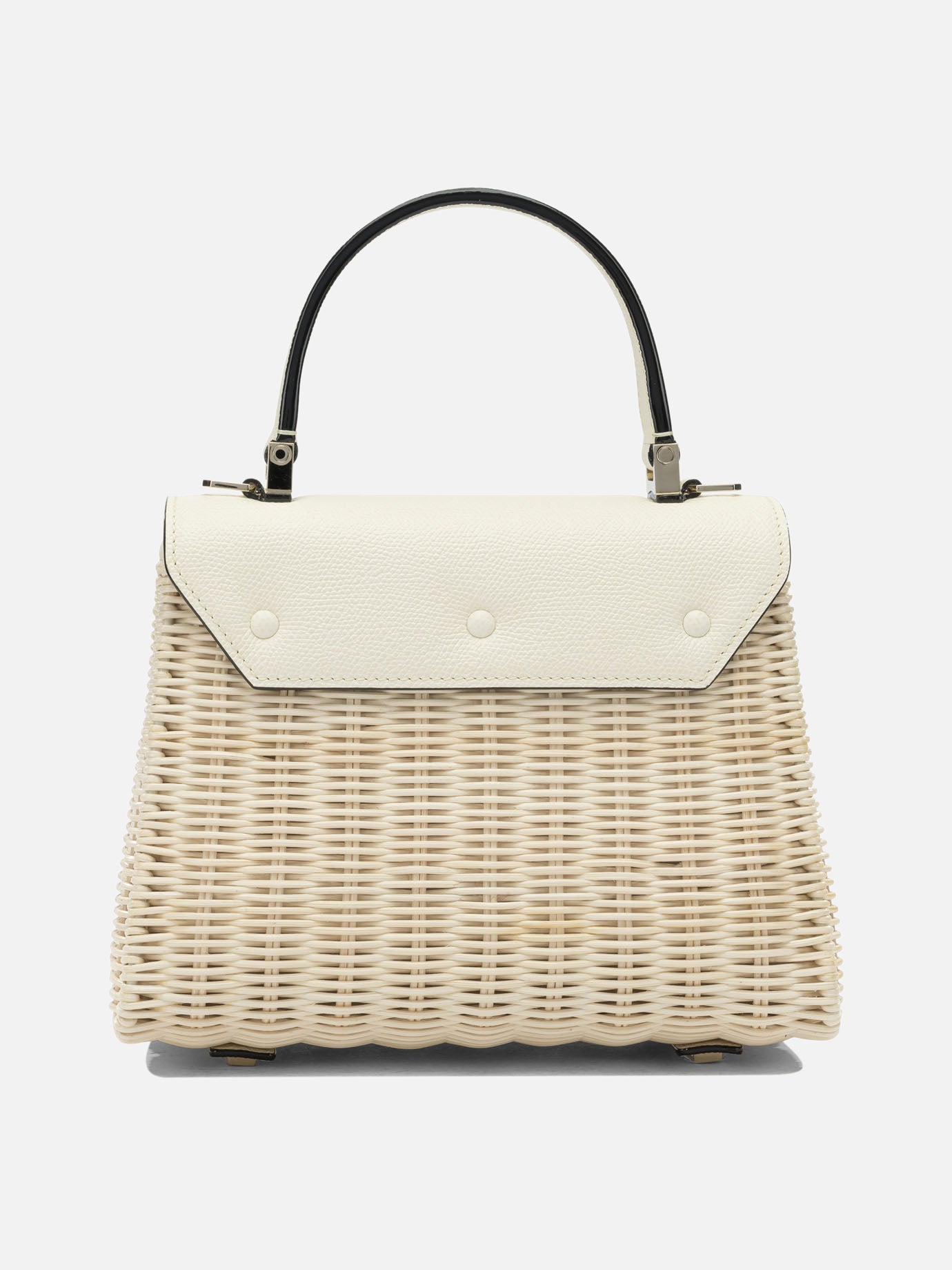 Borse piccole 80% rattan 20% calf leather  Beige - Valextra Donna | PDP | VIETTI Online Store | Zoom-Modal_3
