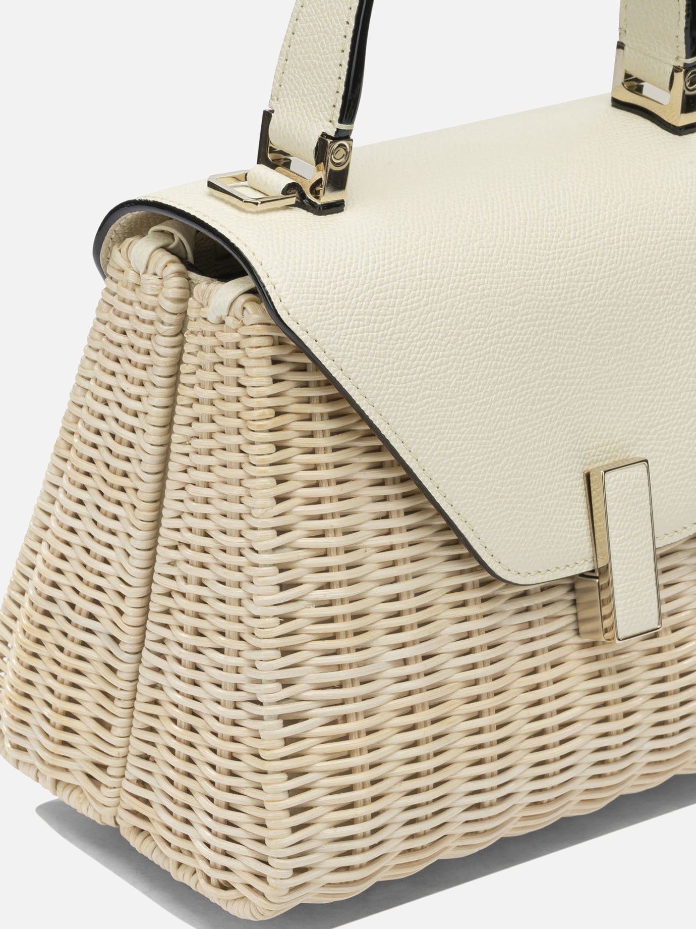 Borse piccole 80% rattan 20% calf leather  Beige - Valextra Donna | PDP | VIETTI Online Store | thumbnail_4