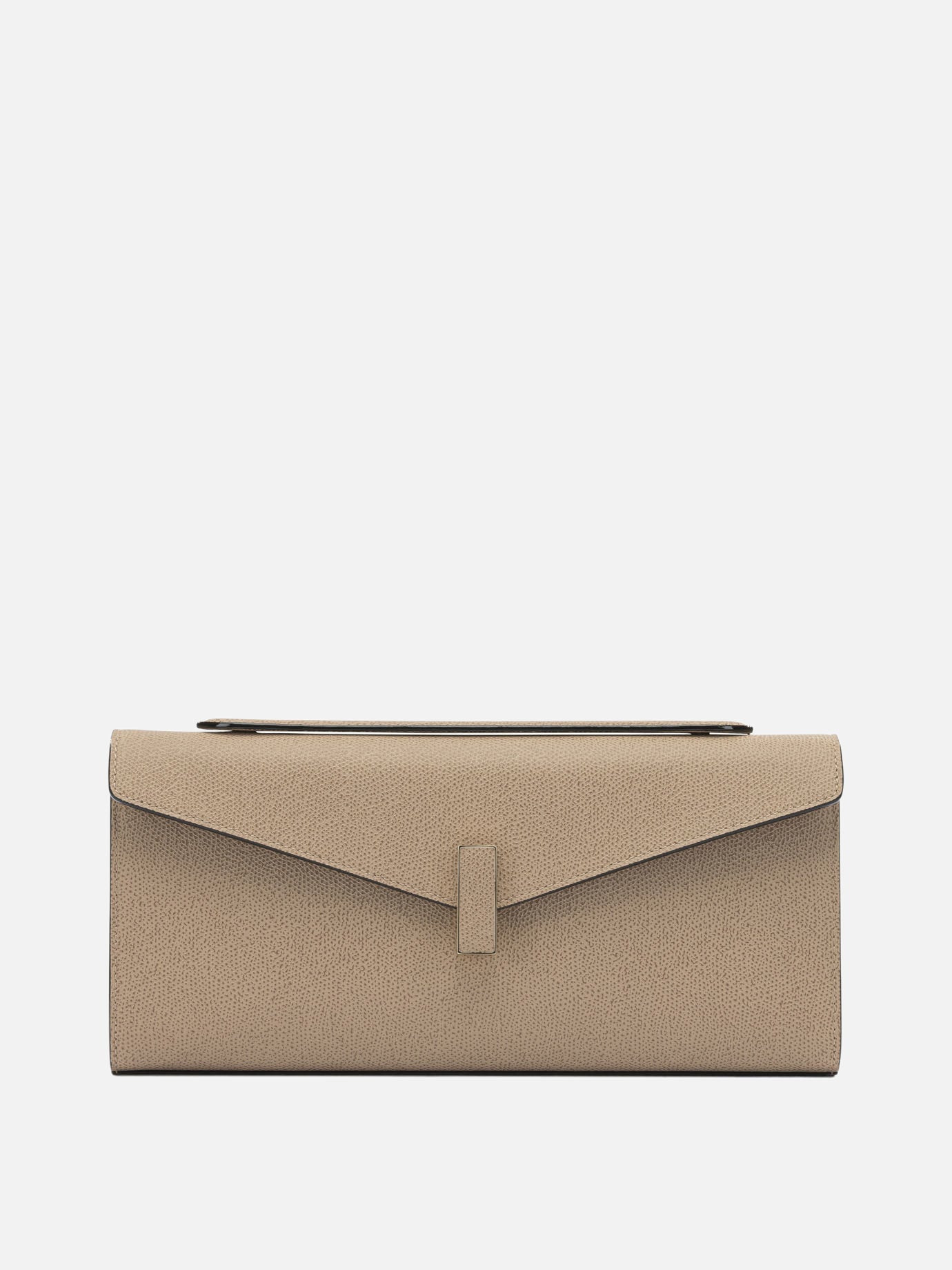 Pochette 100% calf leather  Beige - Valextra Donna | PDP | VIETTI Online Store | Zoom-Modal
