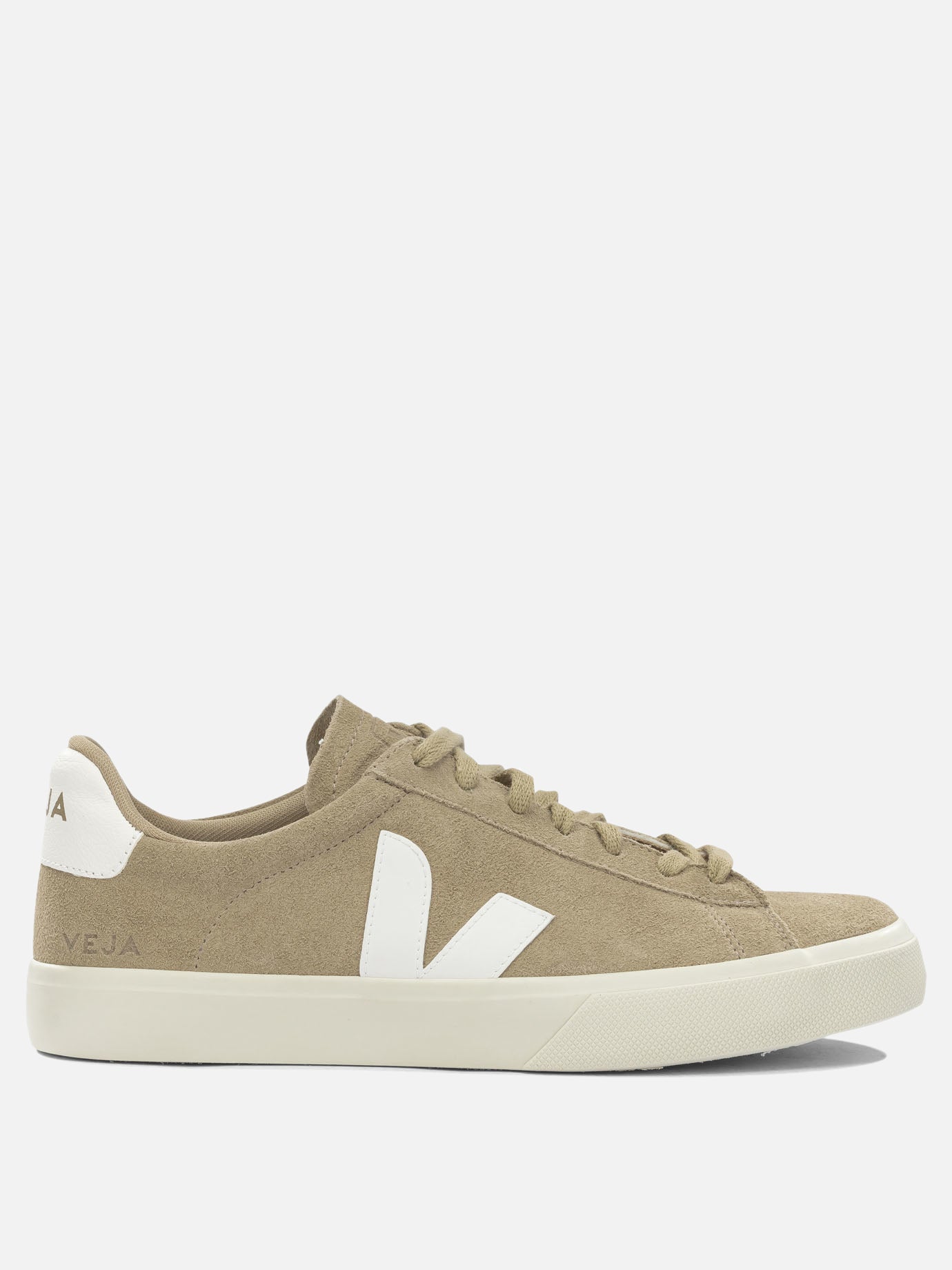 Low top sneakers 100% leather - 40% amazonian rubber 23% mineral silica 16% other fabric 11% synthetic rubber 10% recycled rubber  Beige - Veja Men | PDP | VIETTI Online Store | thumbnail