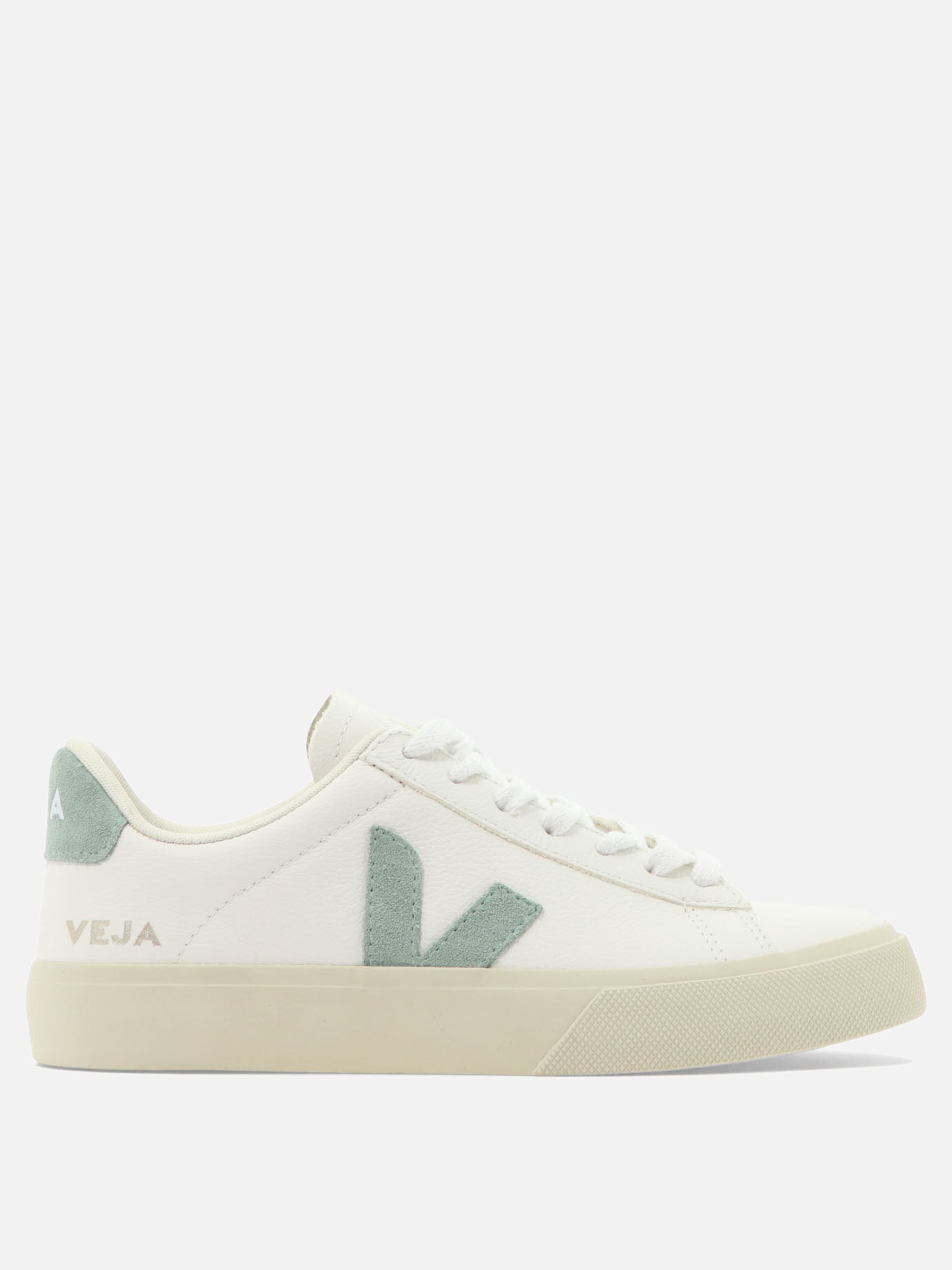 Low top sneakers 100% organic leather - 50% amazonian rubber 26% mineral silica 19% other fabric 5% synthetic rubber  White - Veja Men | PDP | VIETTI Online Store | Zoom-Modal

