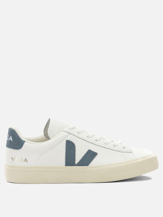 Low top sneakers 100% organic leather - 50% amazonian rubber 26% mineral silica 19% other fabric 5% synthetic rubber  White - Veja Women | VIETTI Online Store 

