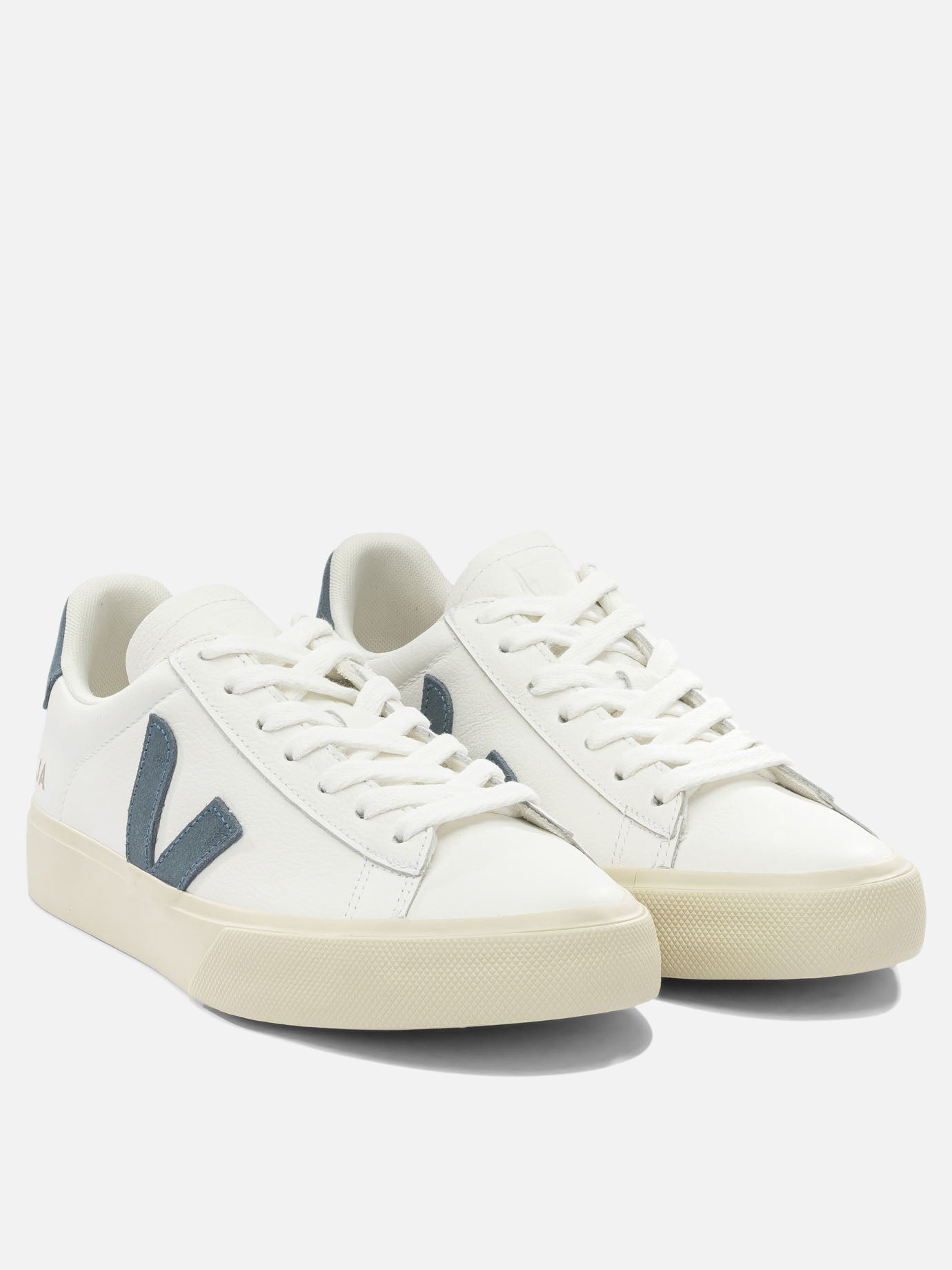 Low top sneakers 100% organic leather - 50% amazonian rubber 26% mineral silica 19% other fabric 5% synthetic rubber  White - Veja Women | PDP | VIETTI Online Store | thumbnail_2
