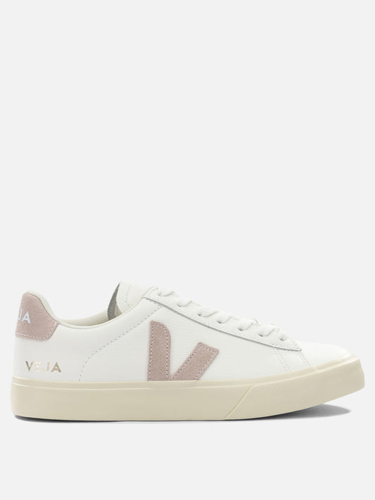 Low top sneakers 100% leather - 50% amazonian rubber 26% mineral silica 19% other fabric 5% synthetic rubber  White - Veja Women | VIETTI Online Store 
