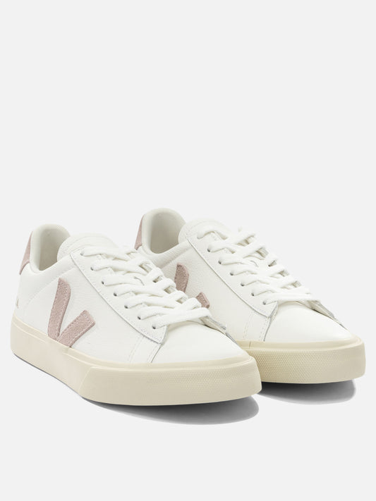 Low top sneakers 100% leather - 50% amazonian rubber 26% mineral silica 19% other fabric 5% synthetic rubber  White - Veja Women | VIETTI Online Store | 2
